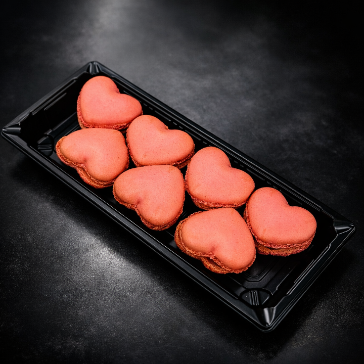 Heart Macaroon Box.