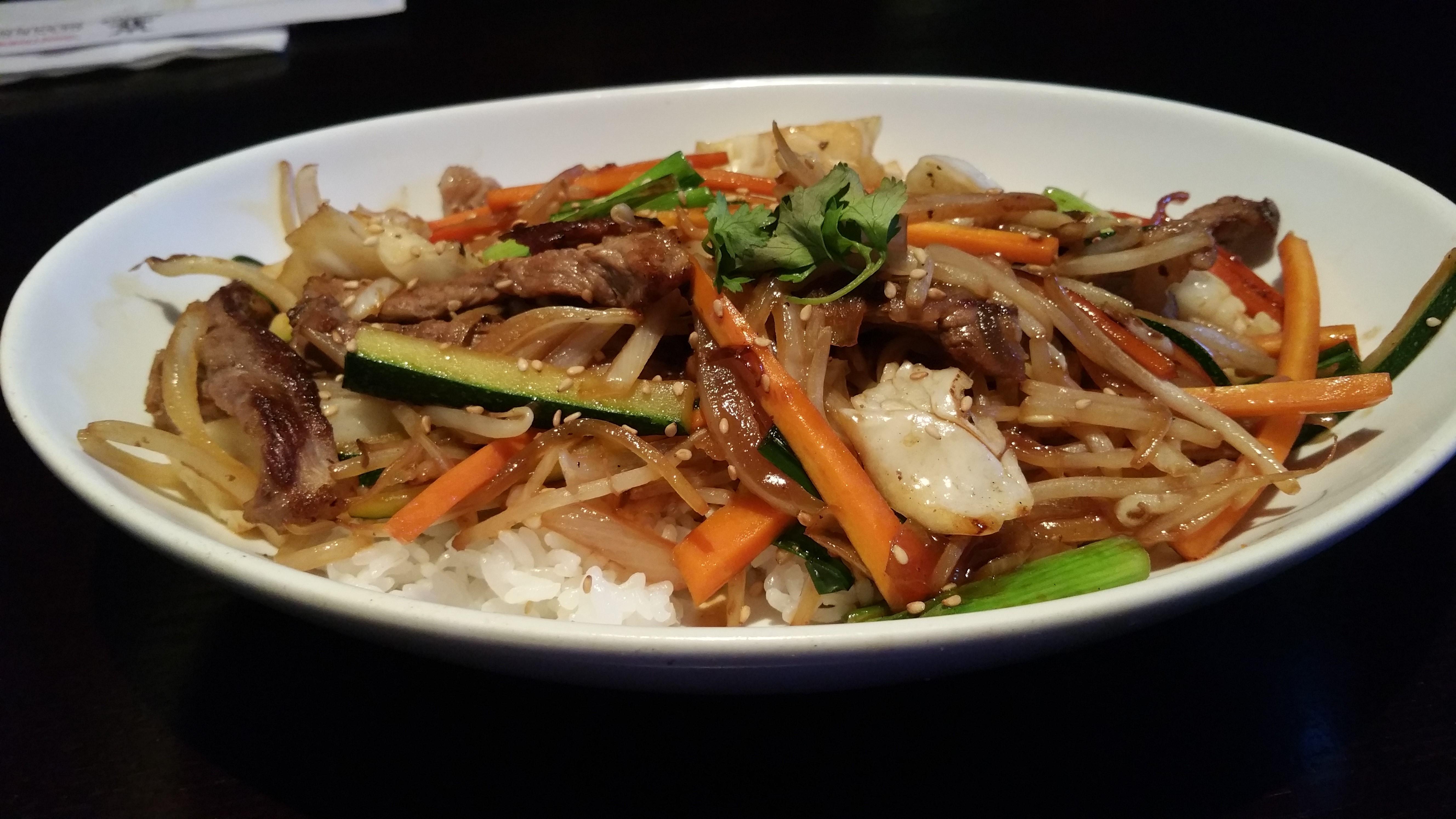 Beef Teppanyaki.