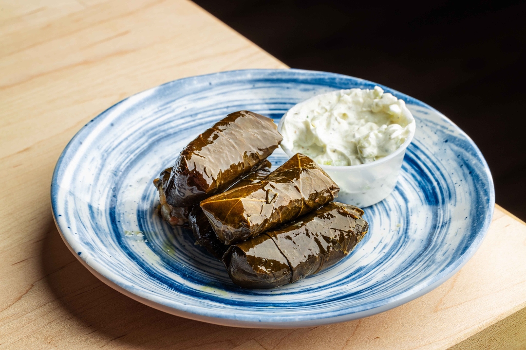 Dolmades.
