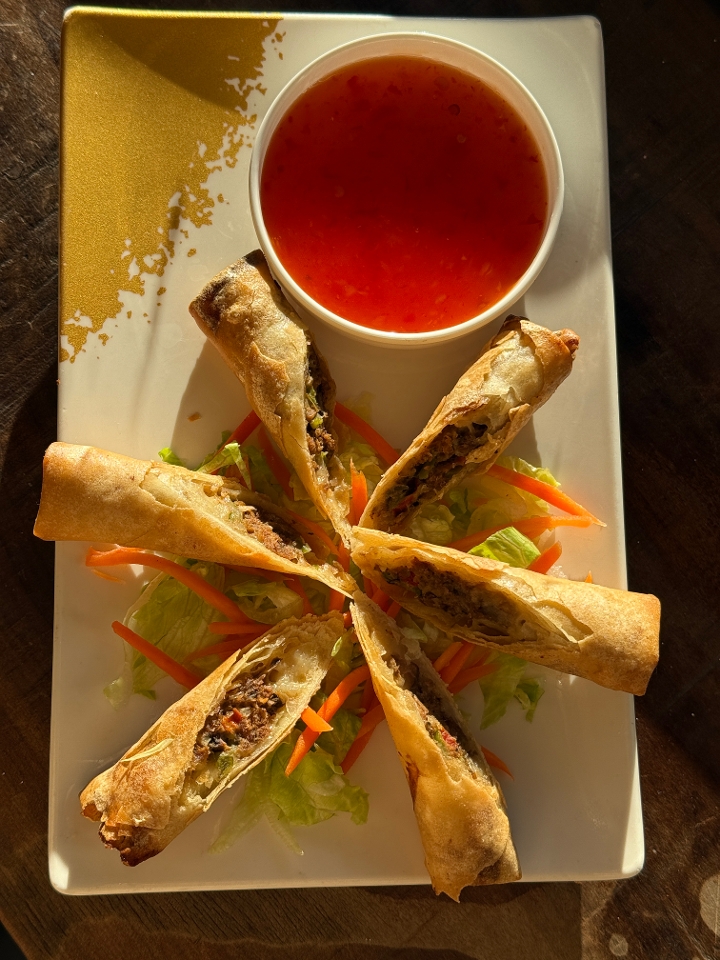 Philly Cheesesteak Egg Roll.
