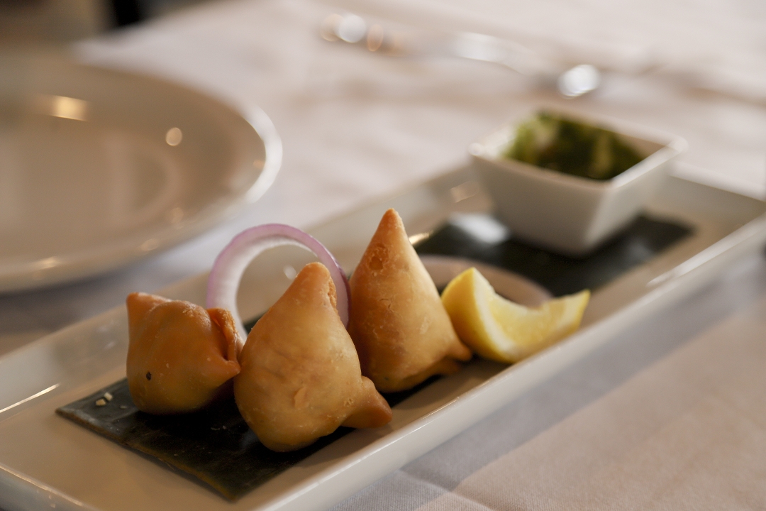 Lamb Samosa.