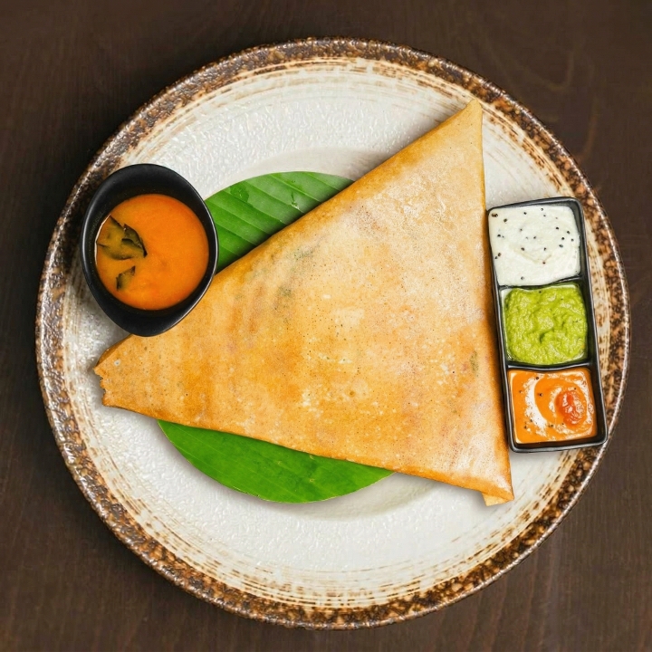 Onion Masala Dosa.