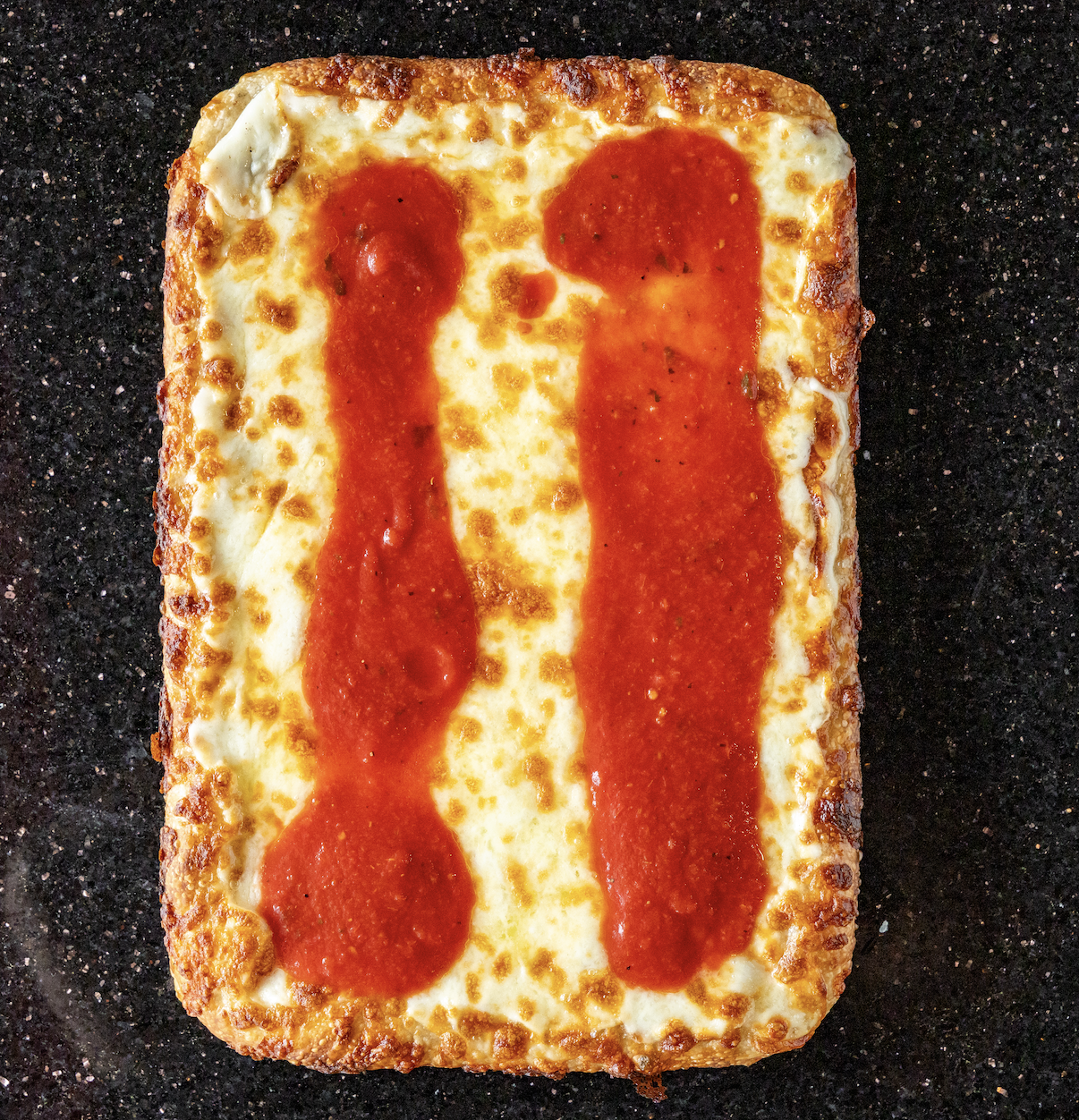 Crusty Cheese (14" x 10").