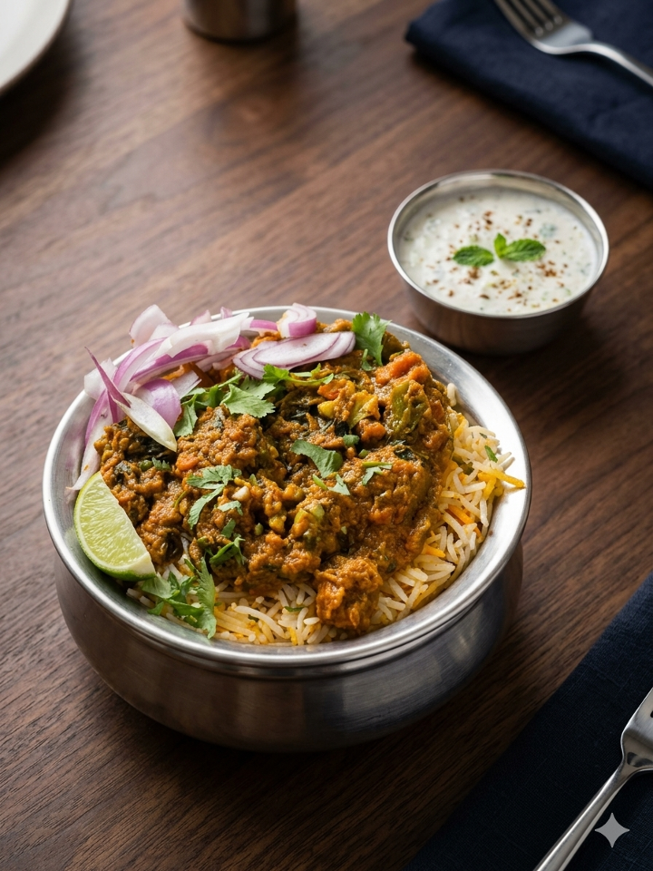 Palamuru Veg Biryani.