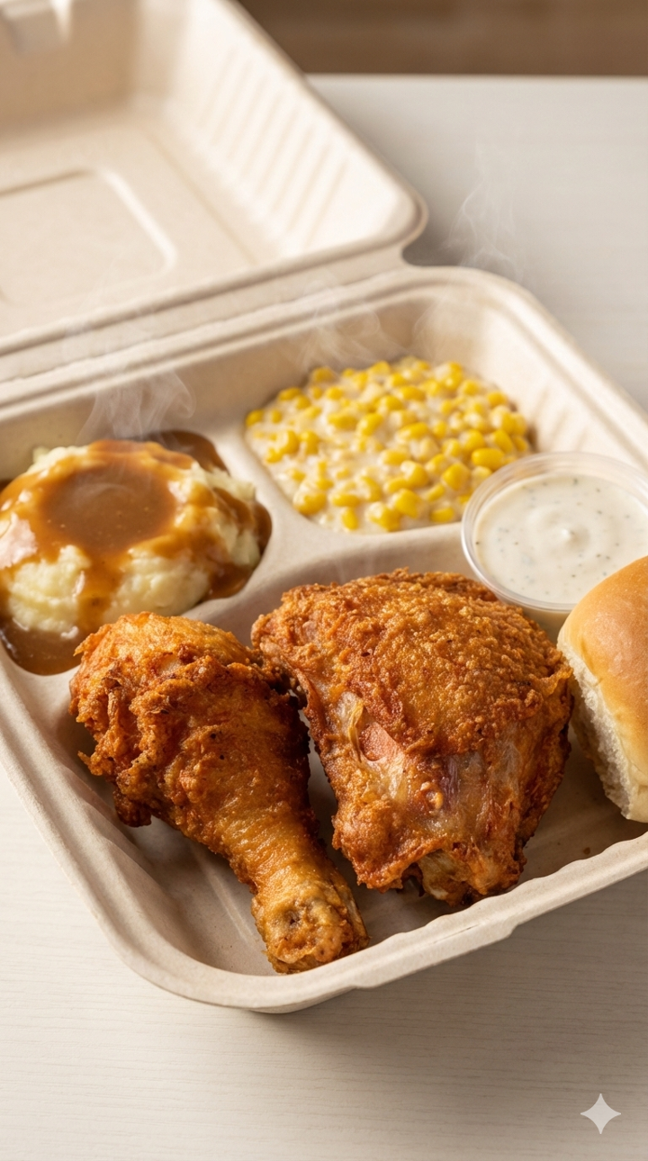 Phil's Chicken Box (Leg + Thigh) (Drink).