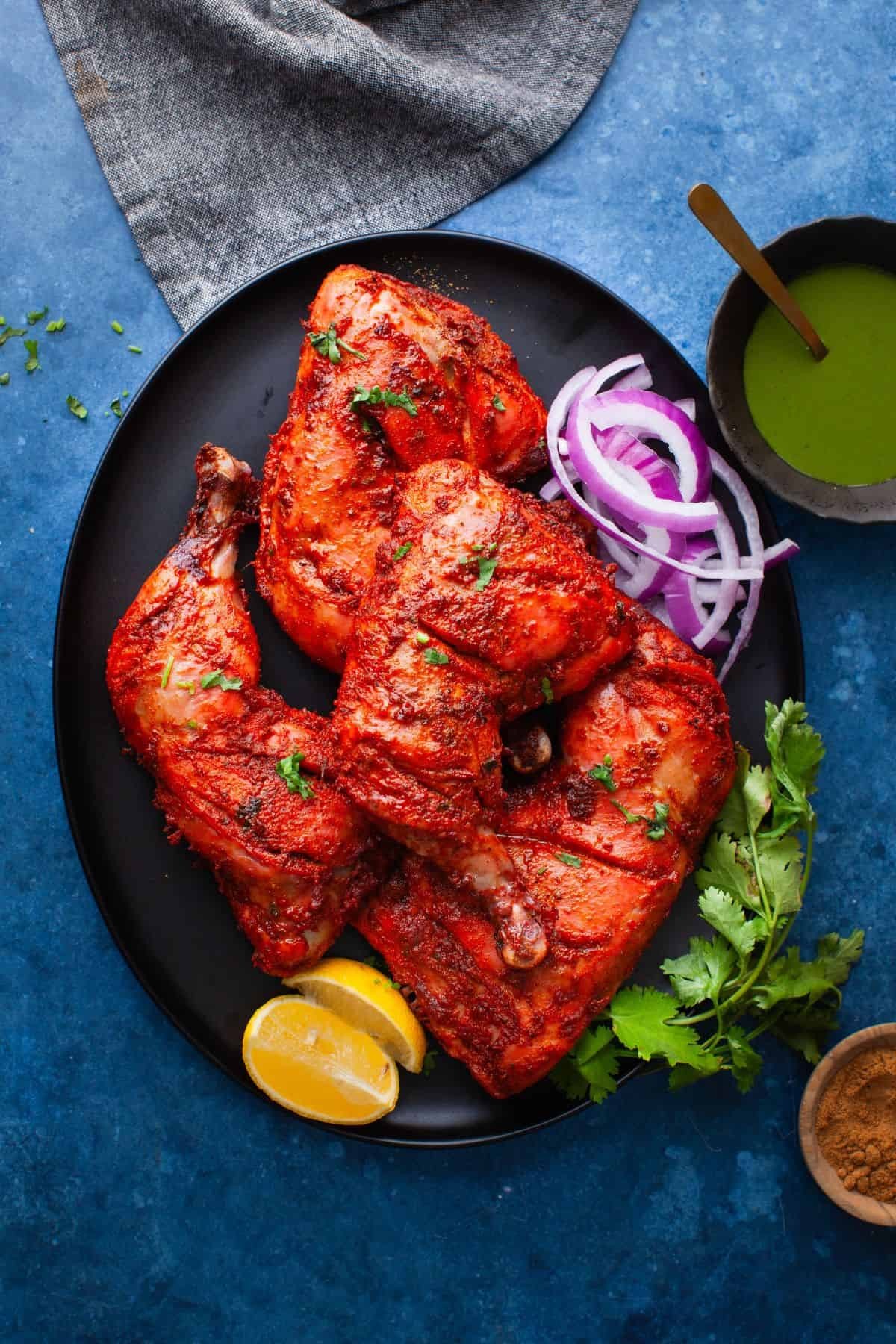 Tandoori Chicken.
