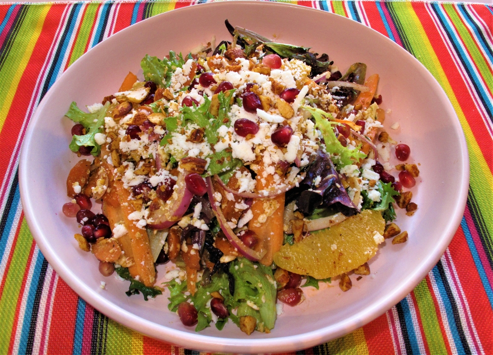 Pomegranate Citrus Salad.