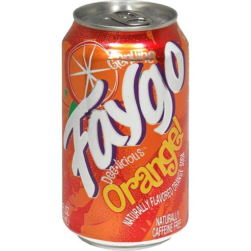 Faygo Orange Can.