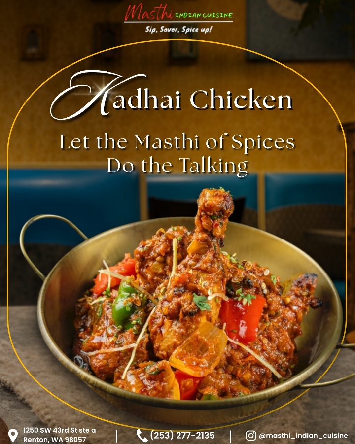 Kadai Chicken.