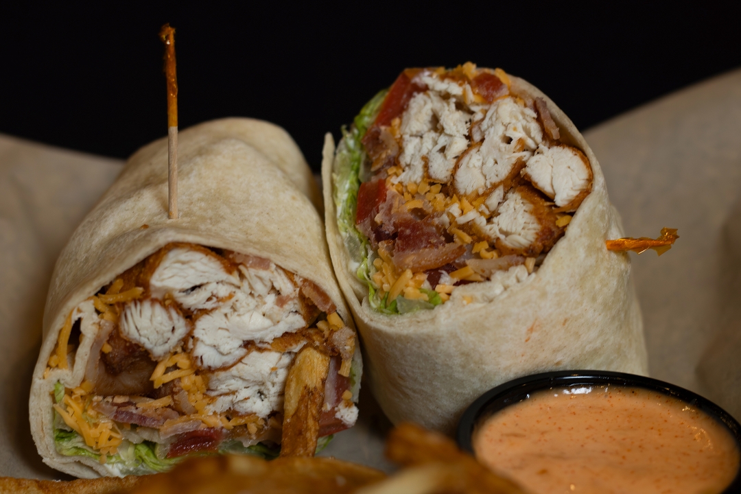 Crispy Chicken Wrap.