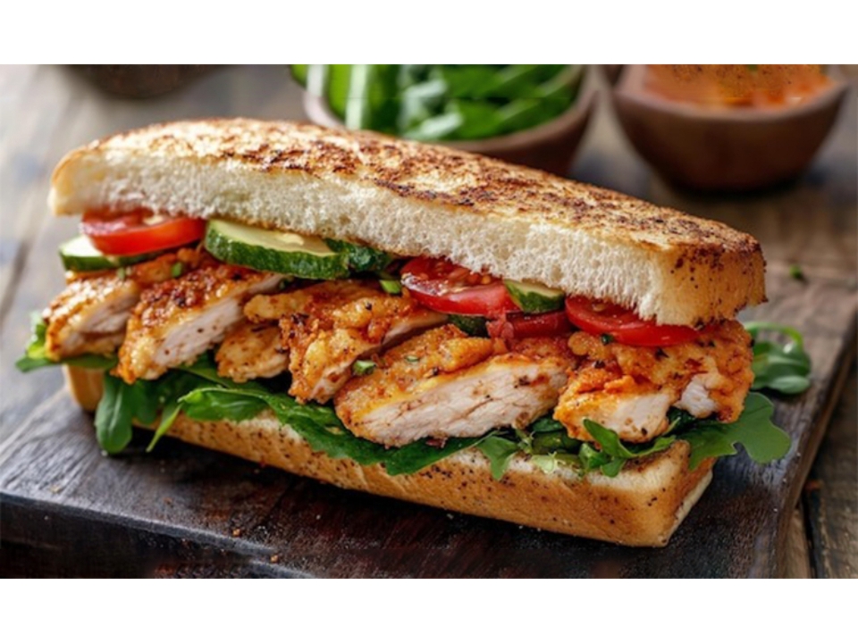 DC Chicken Sandwich.