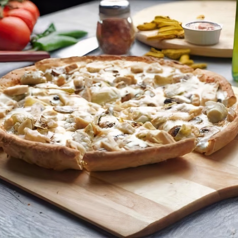 GF Plant-Based Chicken Delight Pizzatwist.