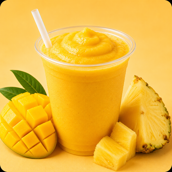 B's Mango Island Smoothie.