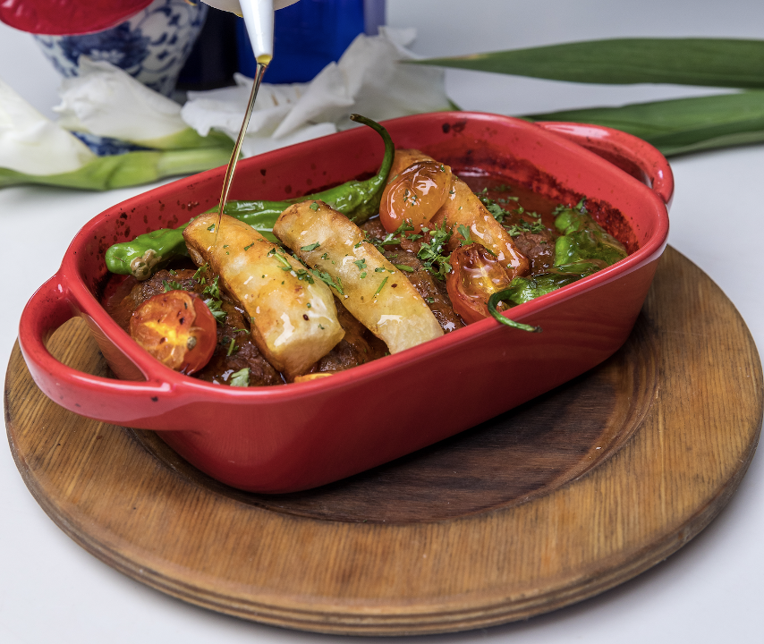 Izmir Kofte Casserole.