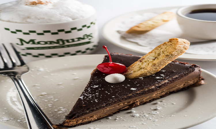 Chocolate Mousse Cake.