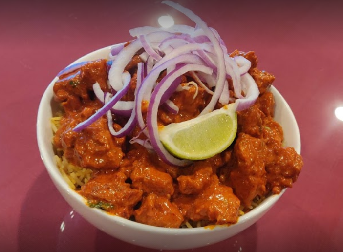 Chicken 65 Biryani.
