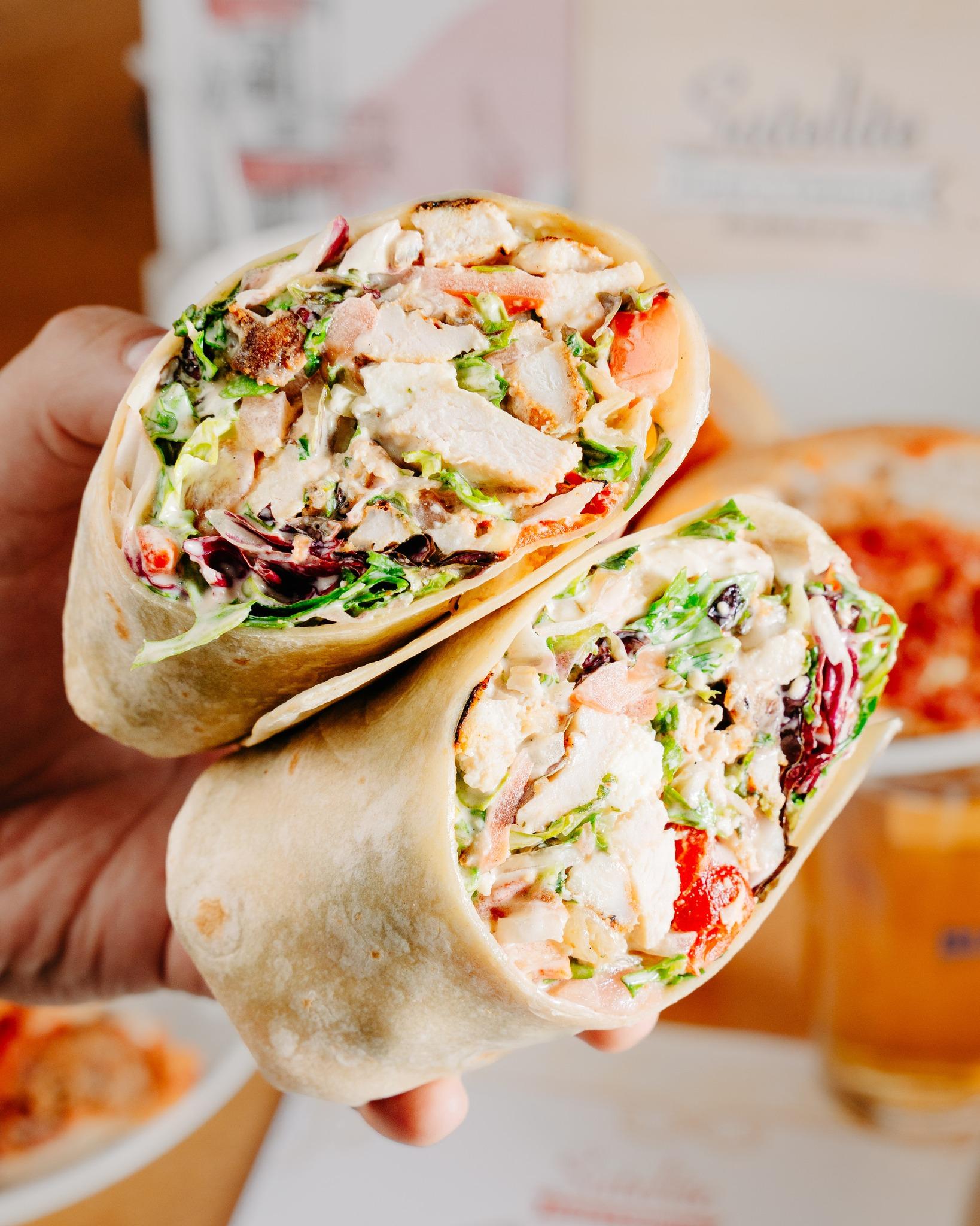 Grilled Chicken Wrap.