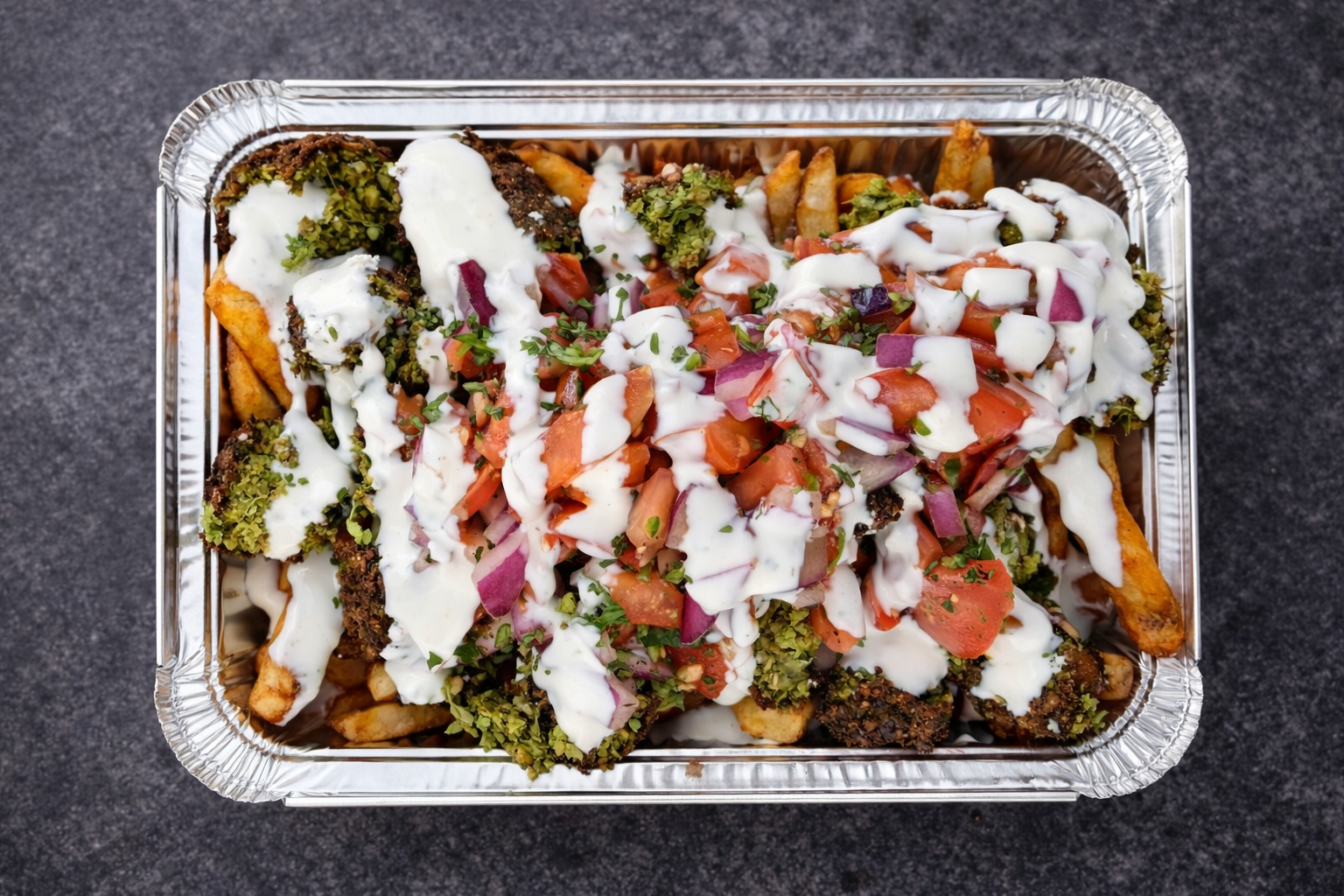 Falafel Fries.