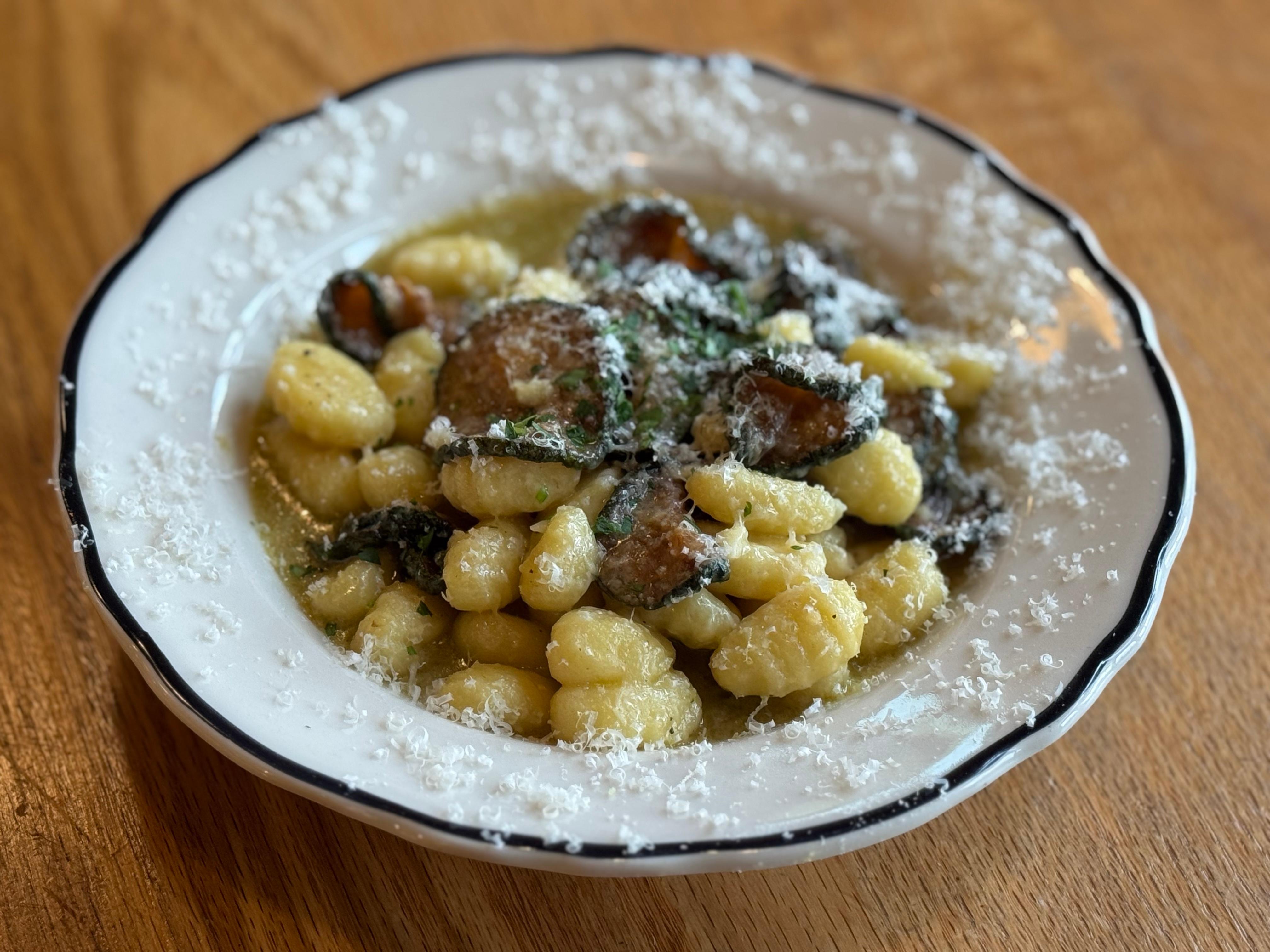 Gnocchi alla Nerano.