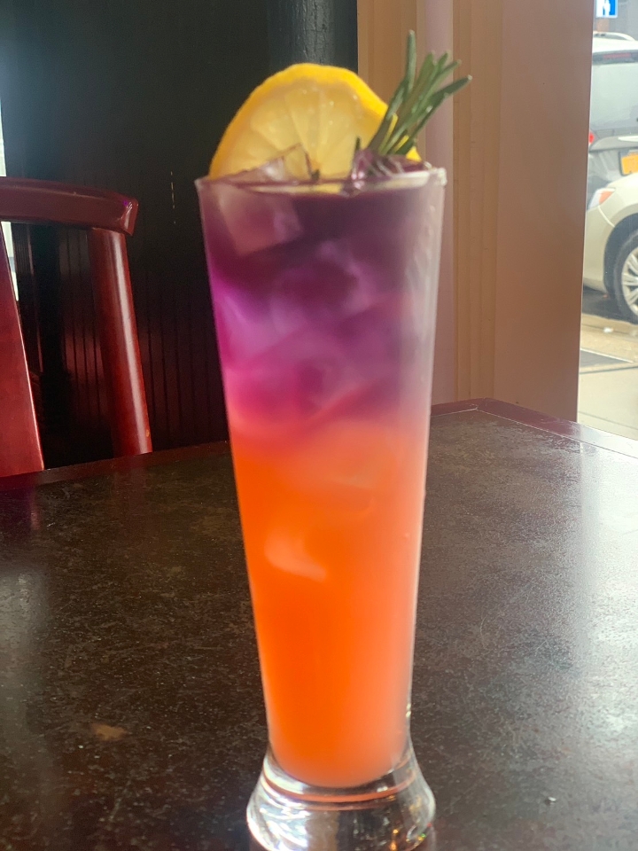 Butterfly Pea Lemonade.