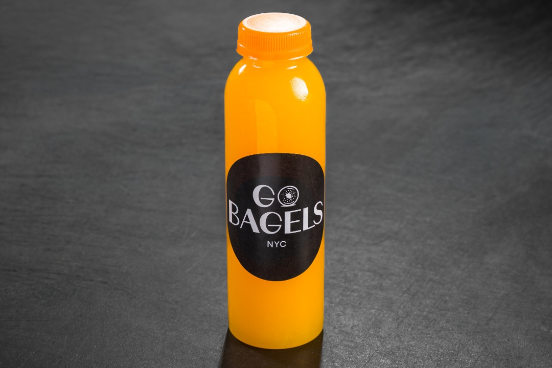 FRESH SQUEEZED ORANGE JUICE.
