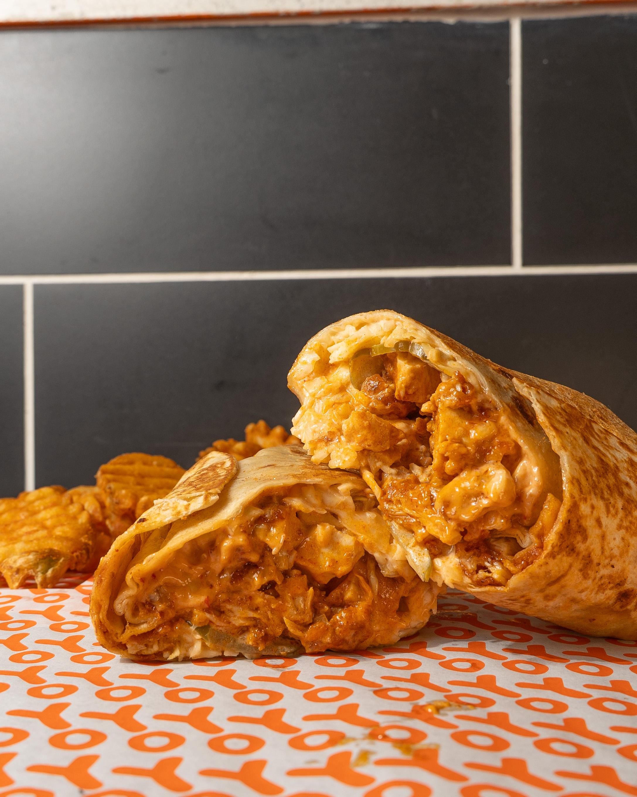 YOYO Chicken Burrito.