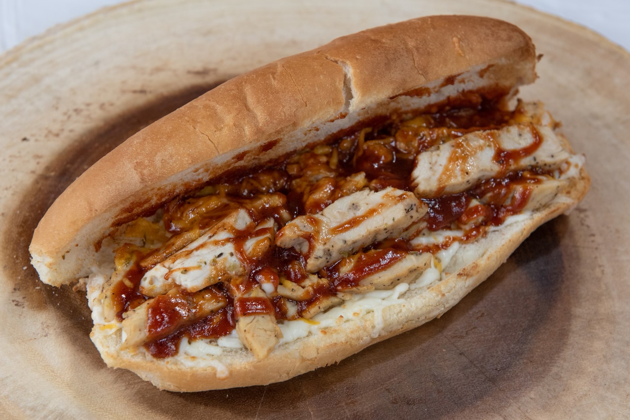 BBQ Chicken Sub.