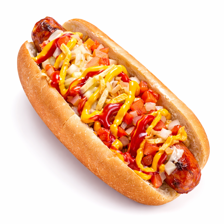 Choripan Hot Dog.