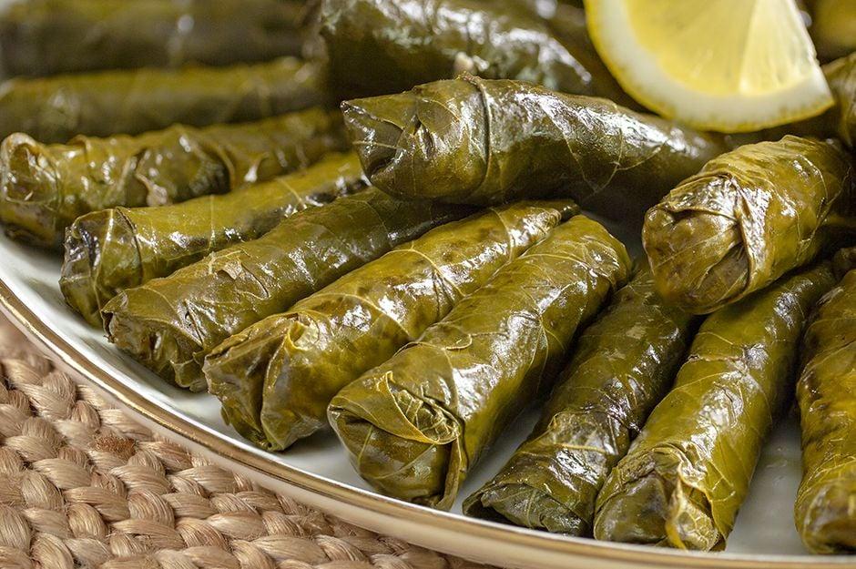 Grape Leaves.