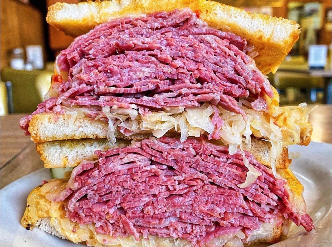 Corned Beef Reuben.