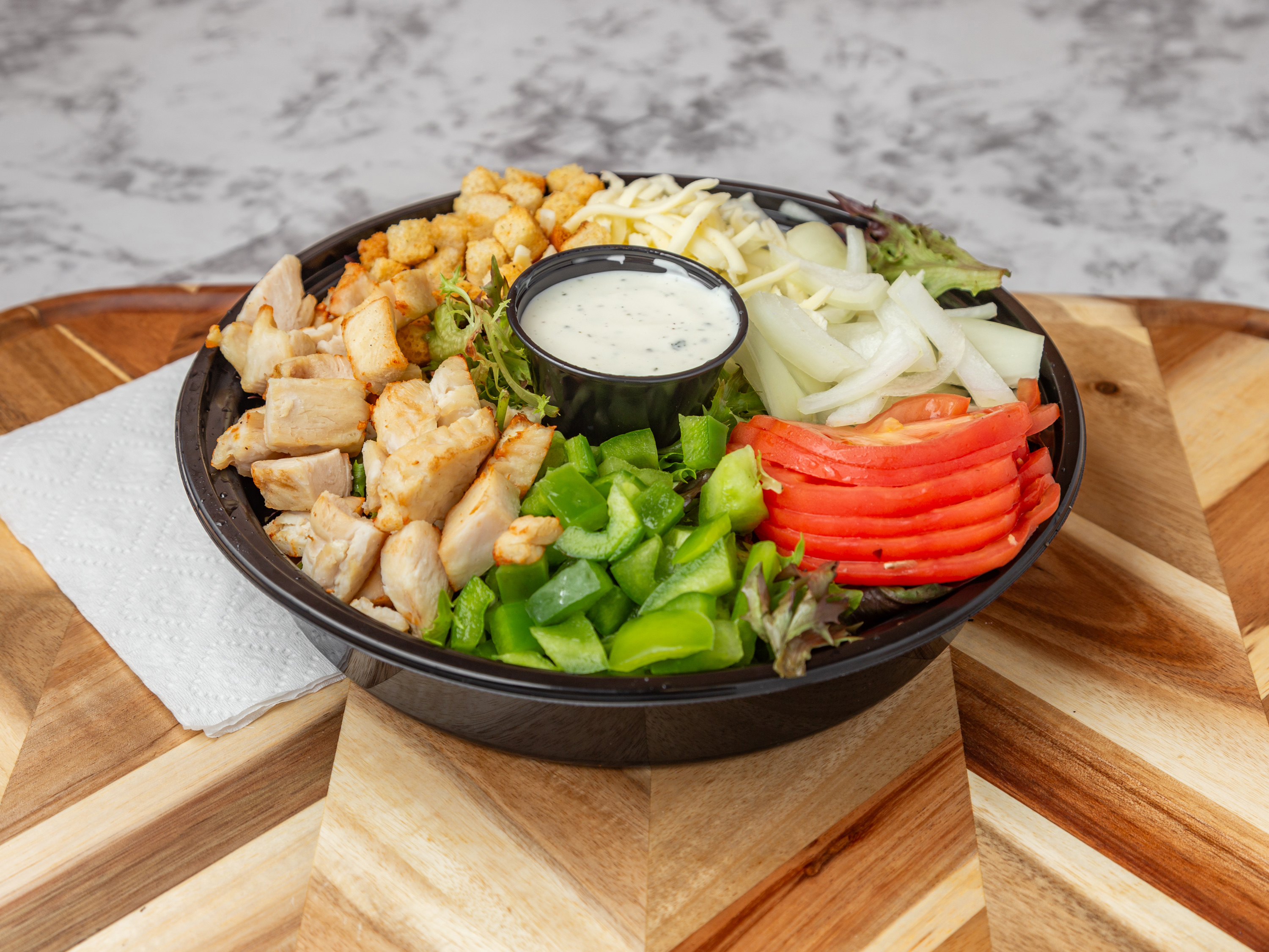 Grilled Chicken Salad.