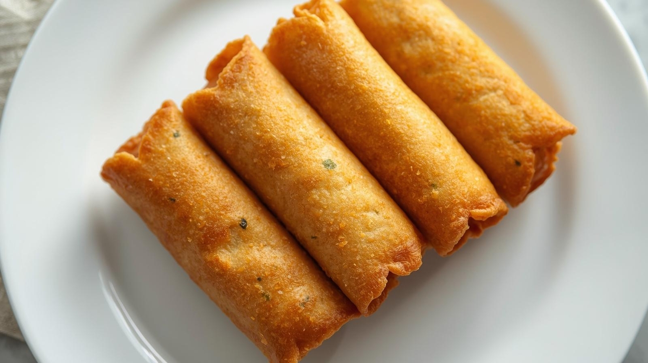 Vegetable Egg Roll (Crispy Fried).