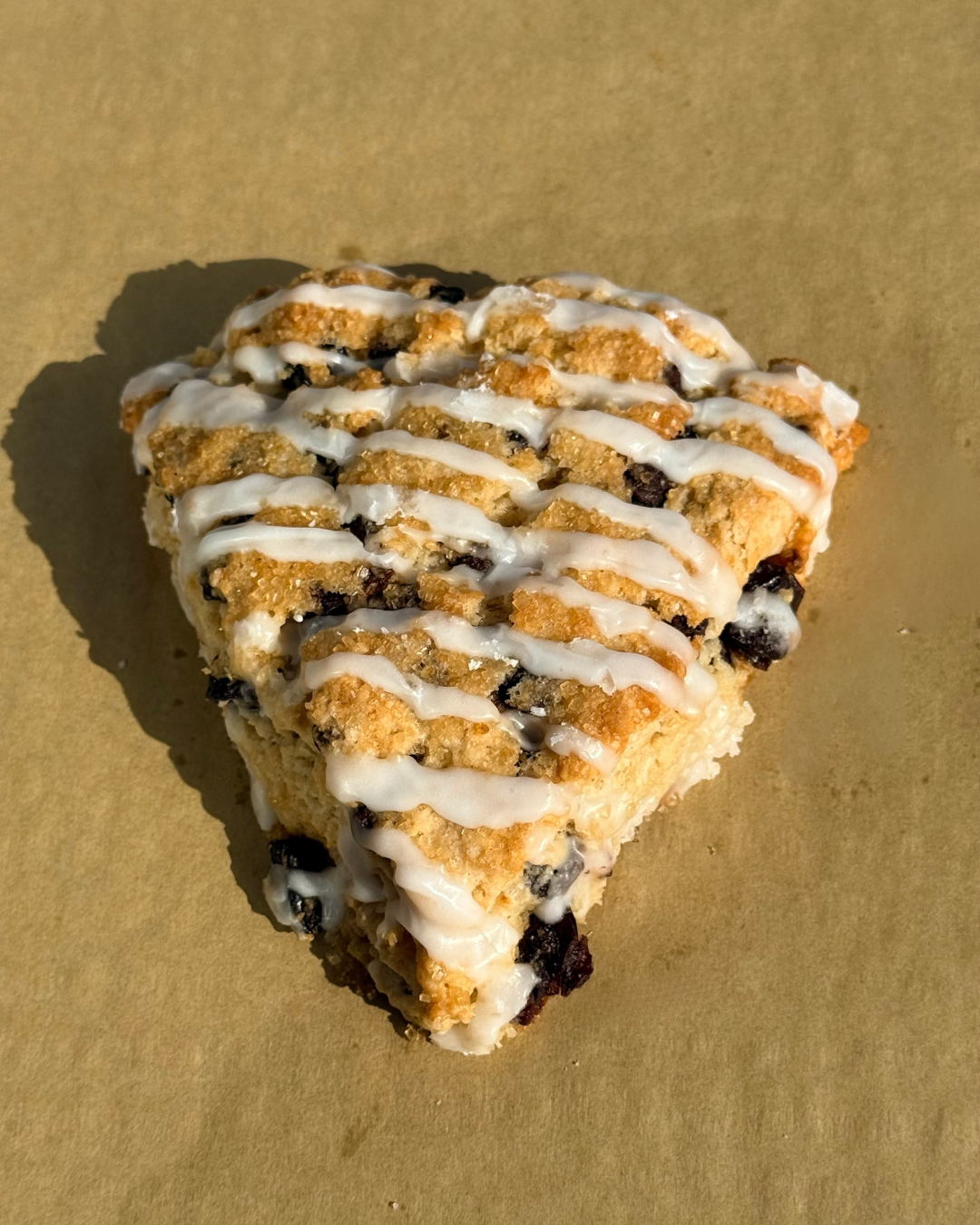 Chocolate Cherry Scone.