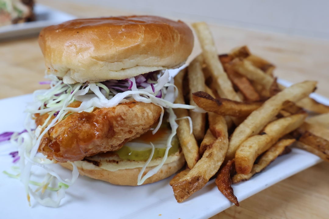 BUFFALO CHICKEN SANDWICH.