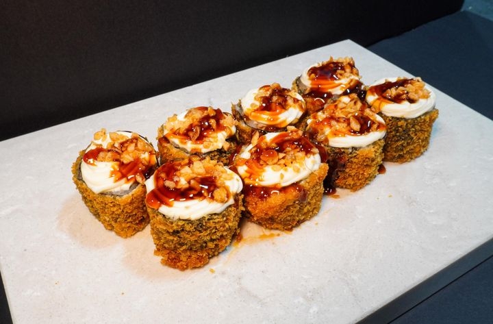 Hot Crispy Garlic Roll.