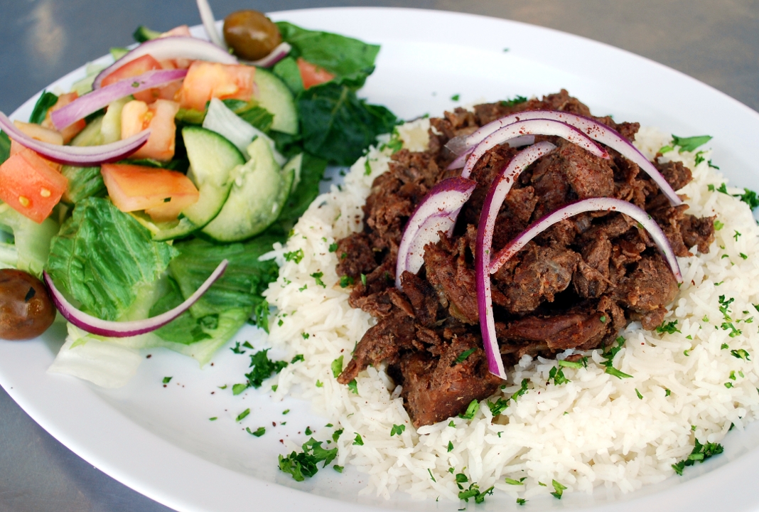 3. Beef Shawarma Plate.