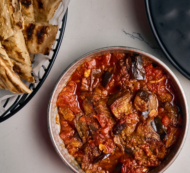Smoked Eggplant.