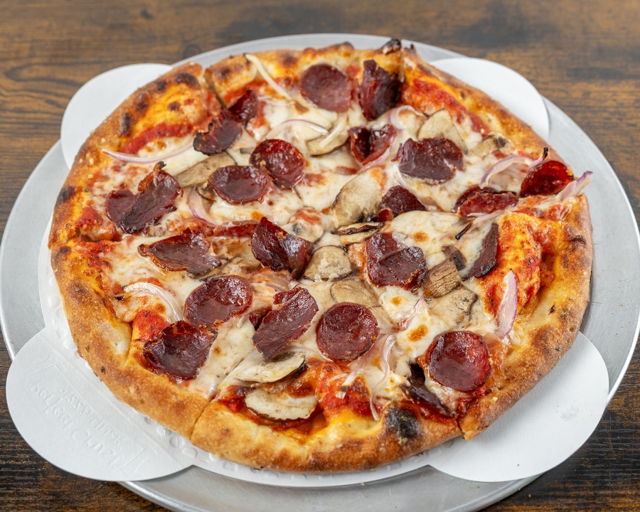 The Oak Supreme Pizza.