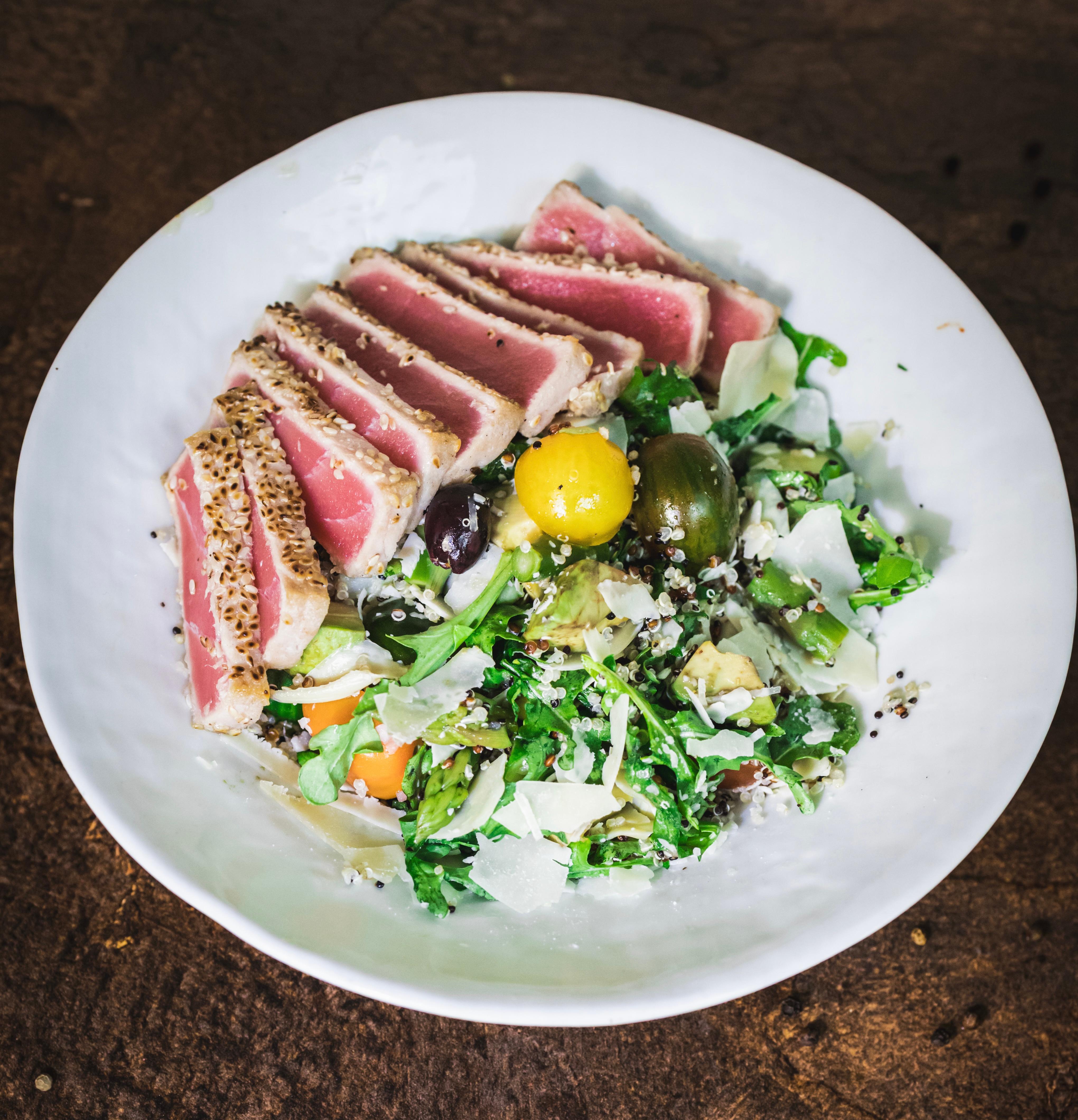 The Green Pointe with Tuna.