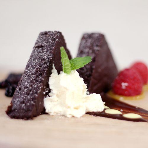 Aztec Flourless Chocolate Torte.