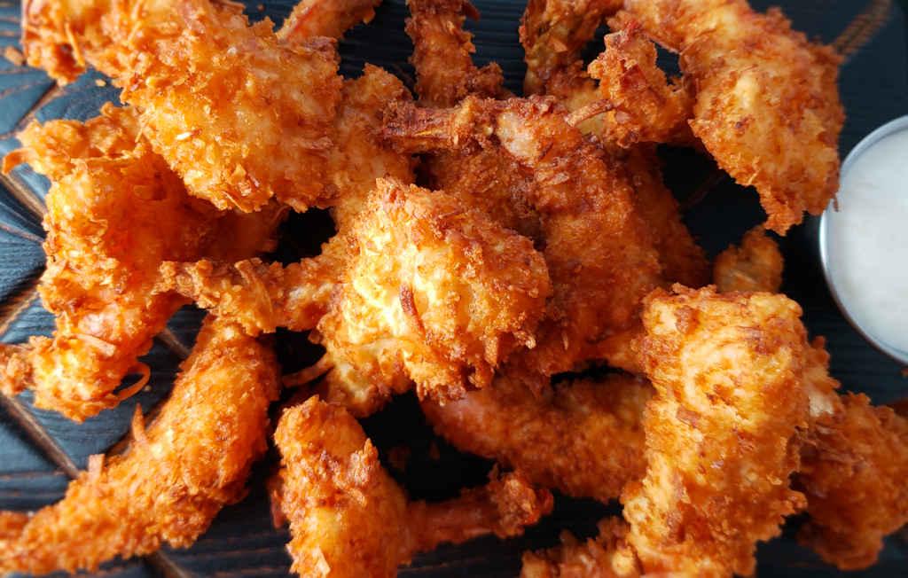 ISLAND COCONUT SHRIMP.