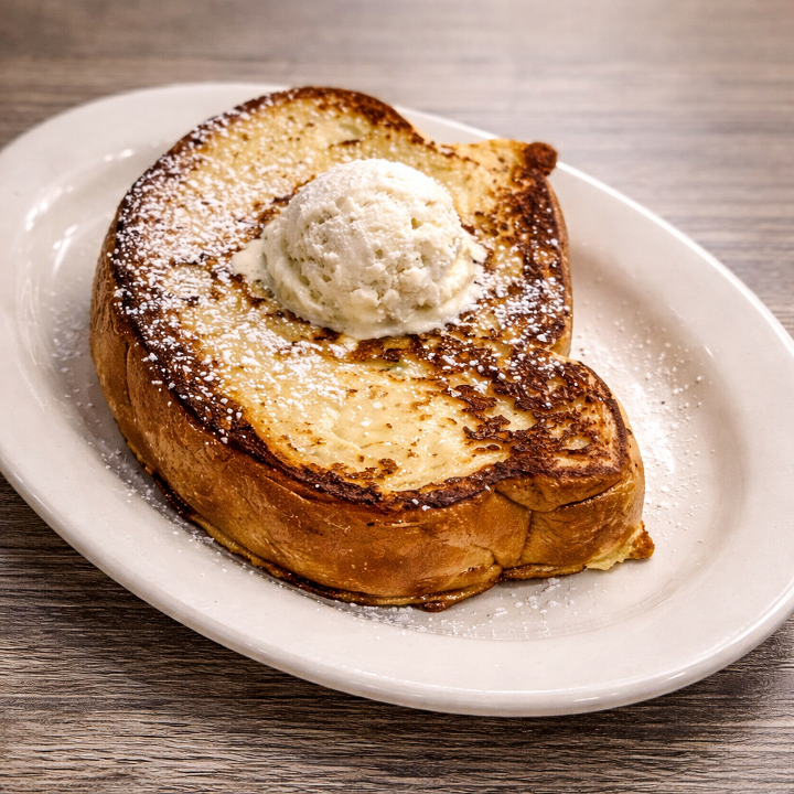 French Toast Half.