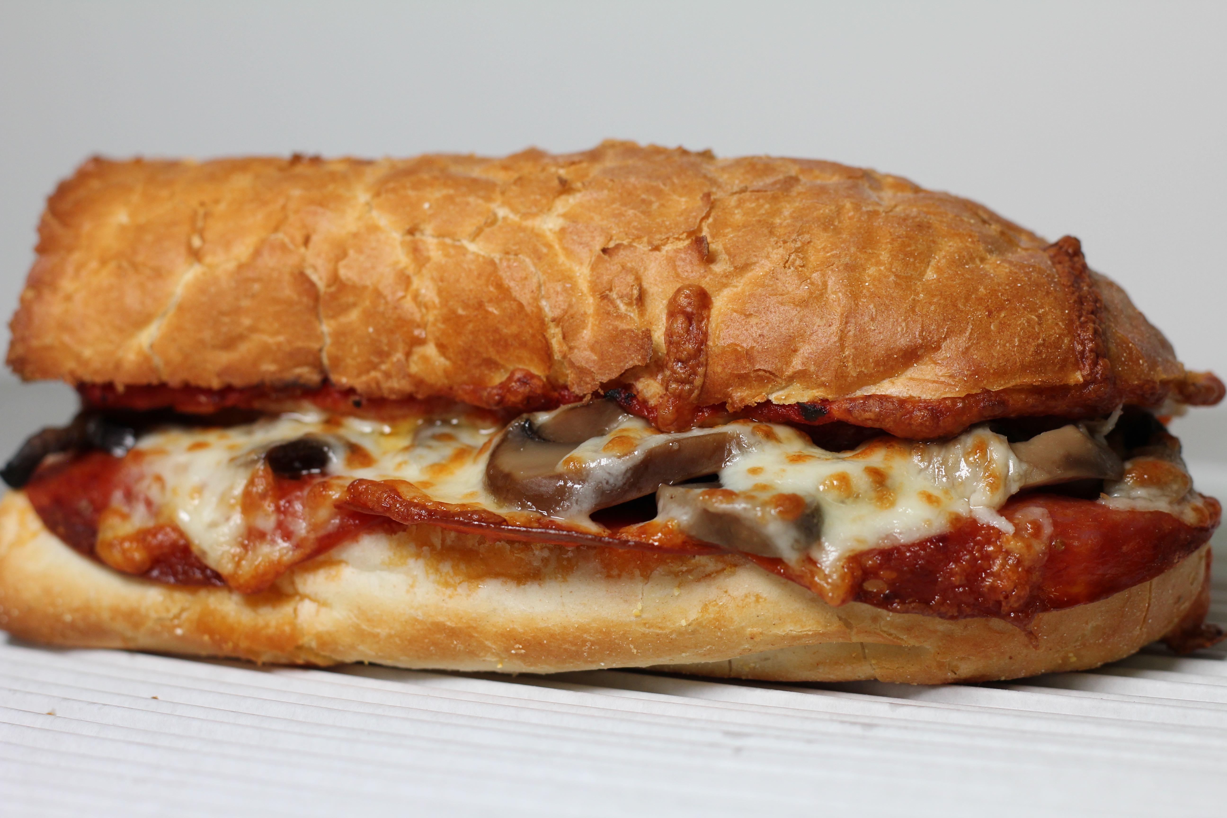 6” Pizza Sub.