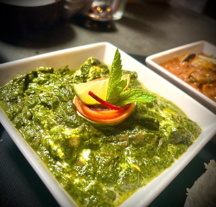 Saag Paneer.