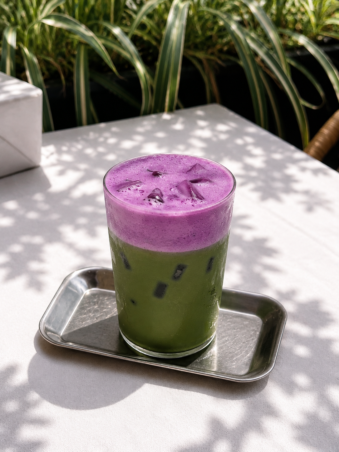 Honeydew Passionfruit Matcha.