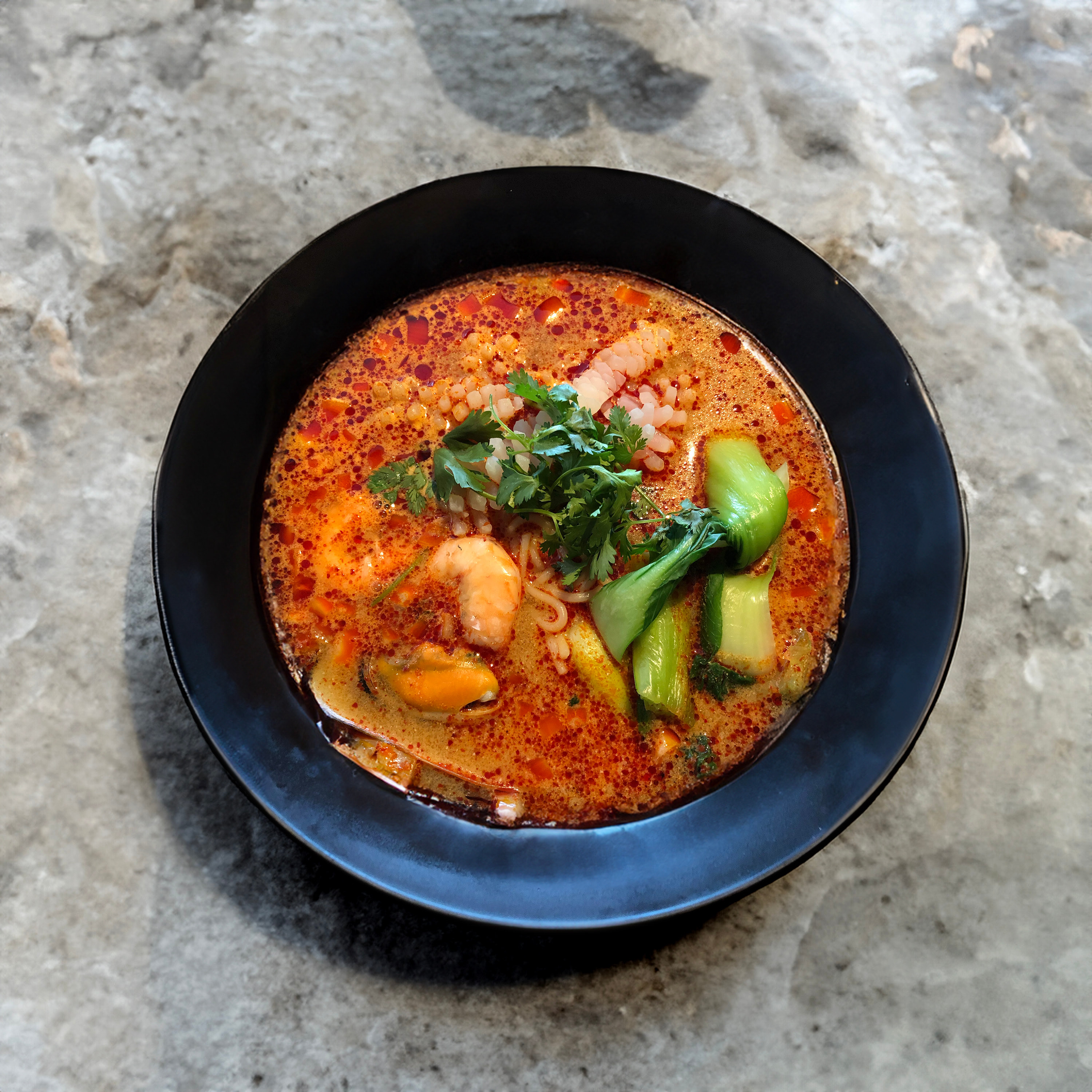 Tom Yum Ramen.