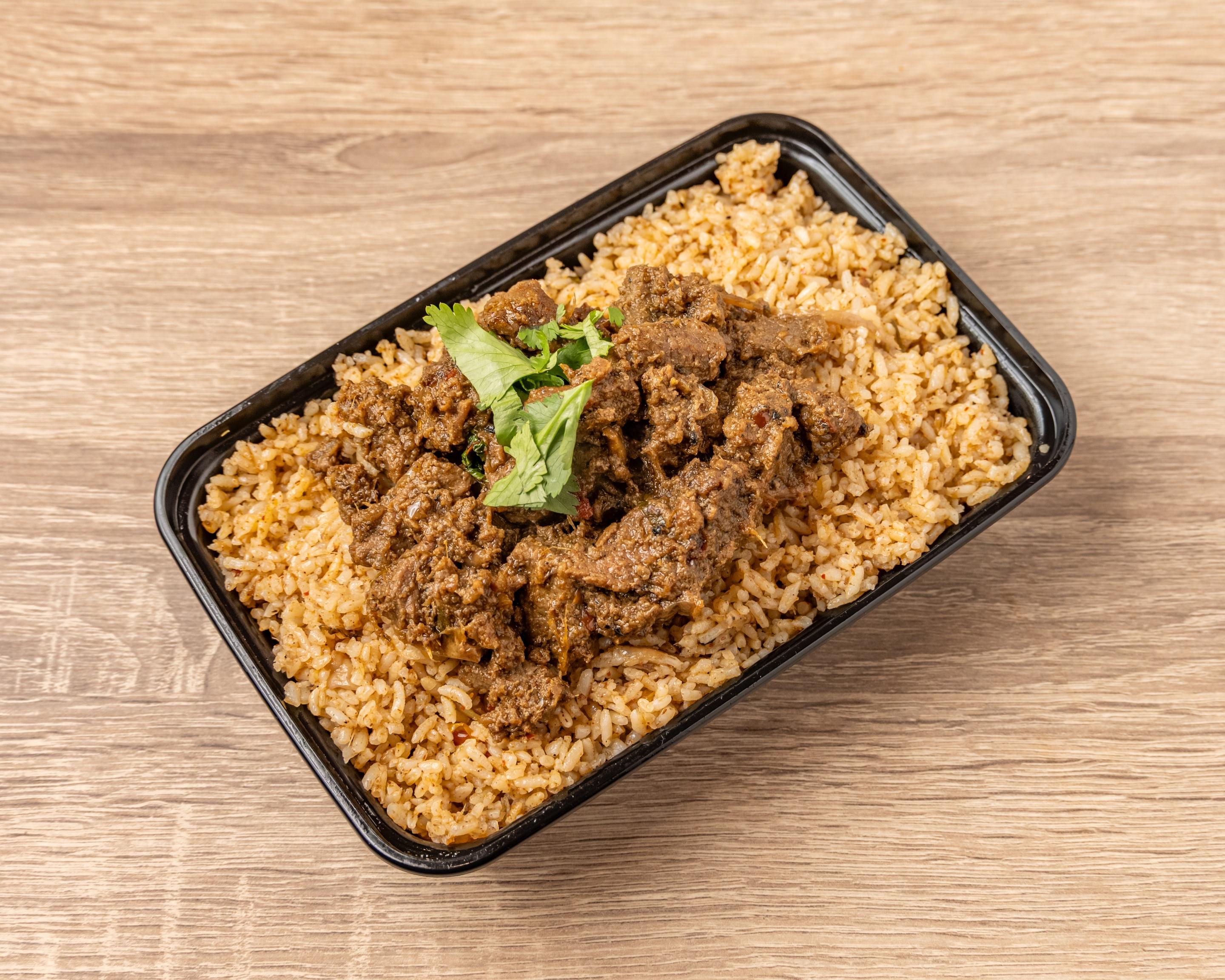 Biriyani Rice + Mutton/Shrimp/Beef (Small).