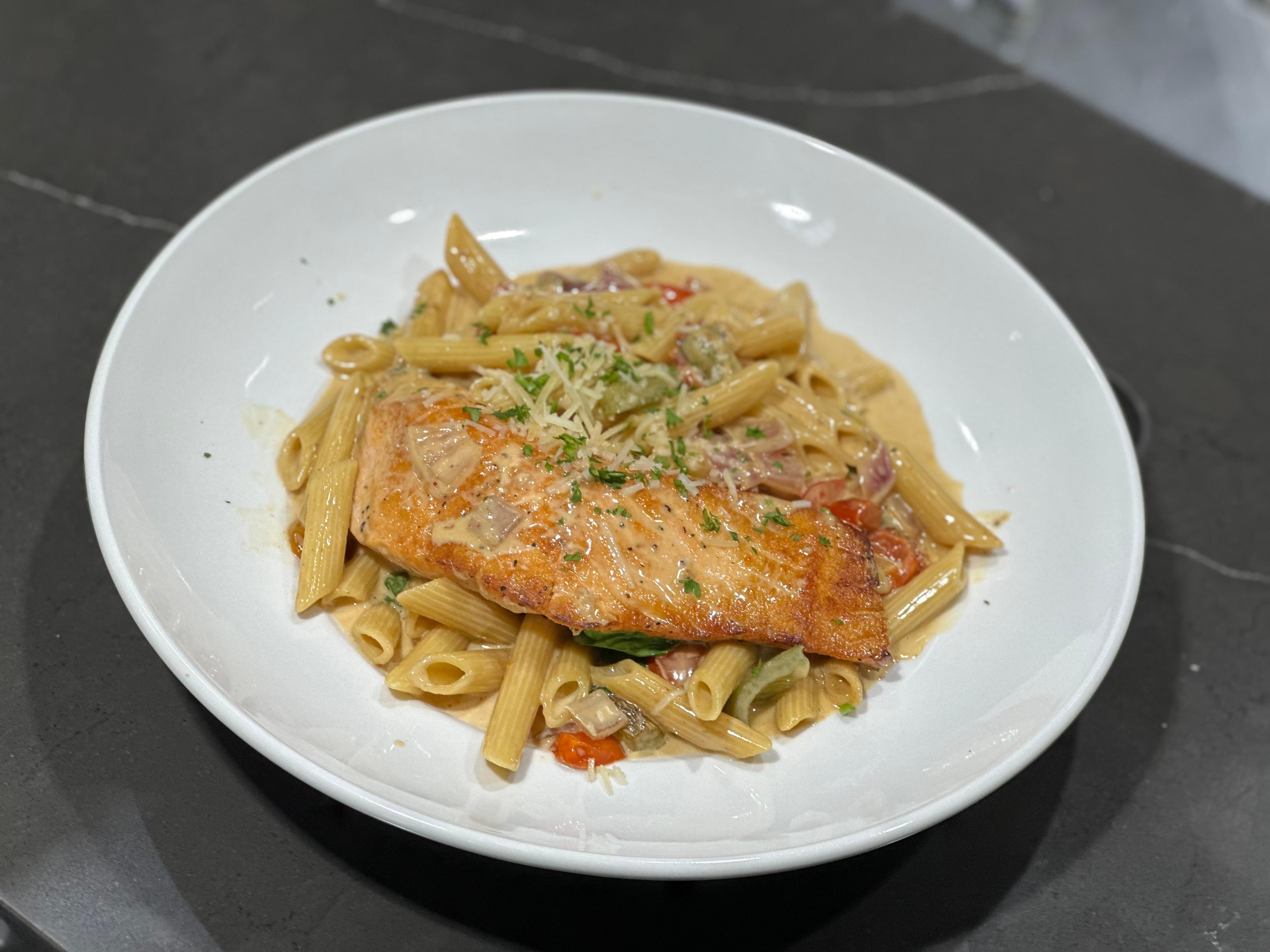 Salmon Florentine.