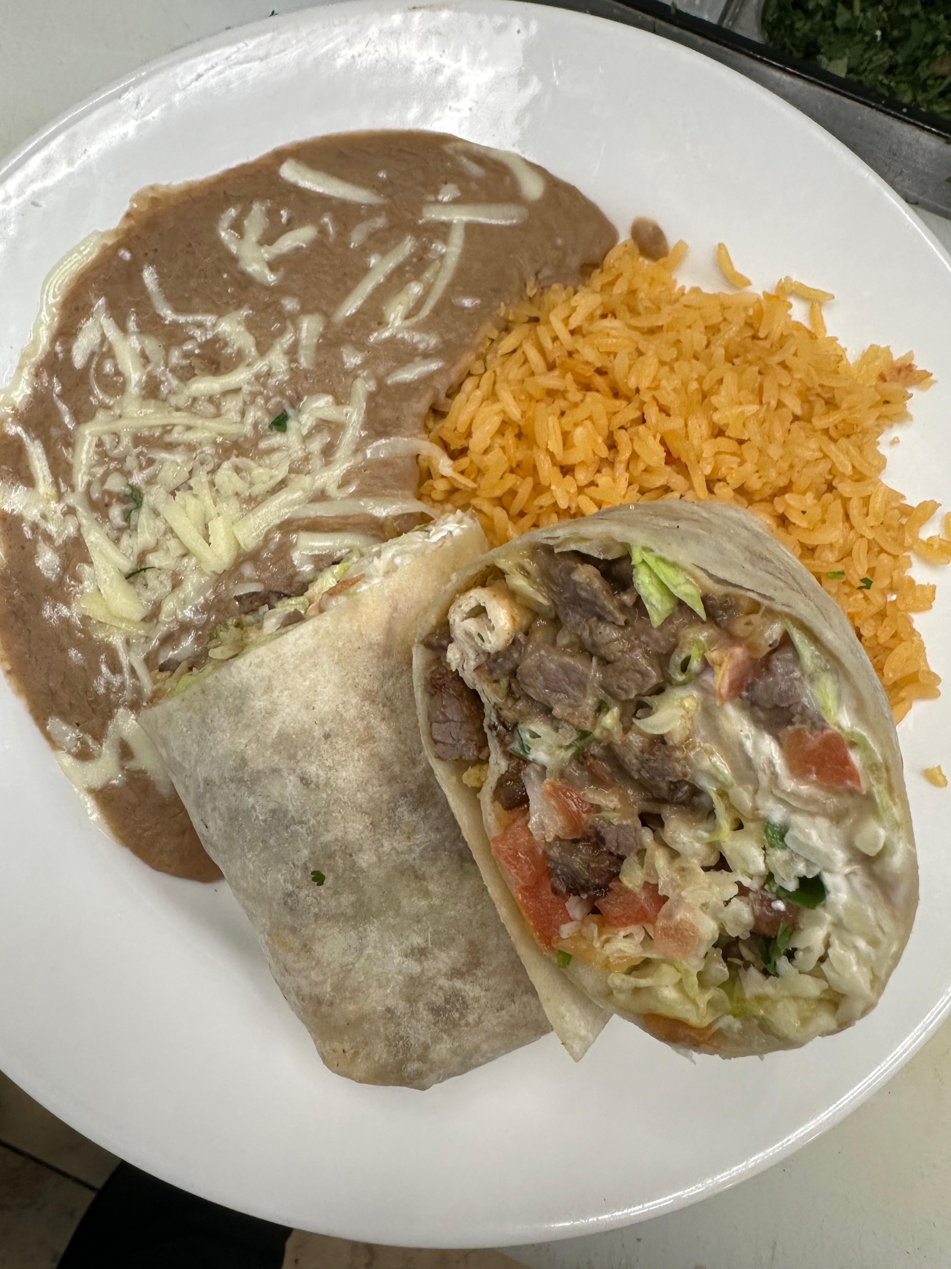Burrito Dinner.