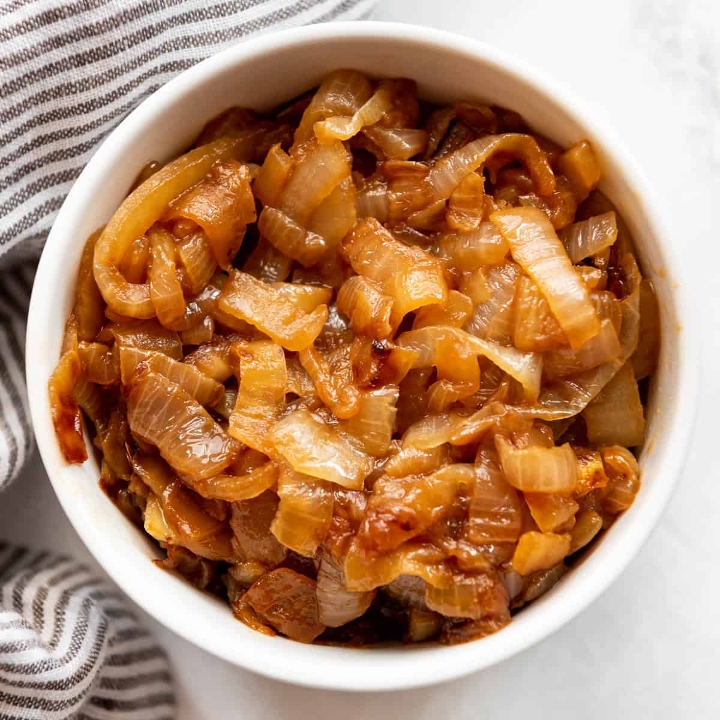 CARAMELIZED ONIONS.